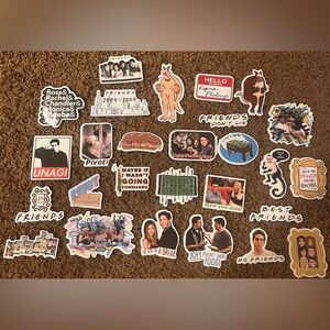 Amazon Friends TV Show Sticker Collection